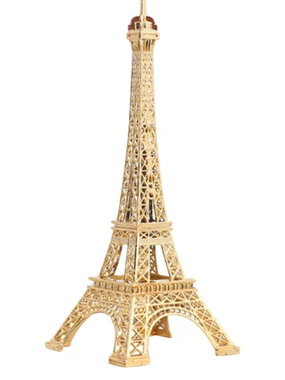 Gold Eiffel Tower Decorative Figurine